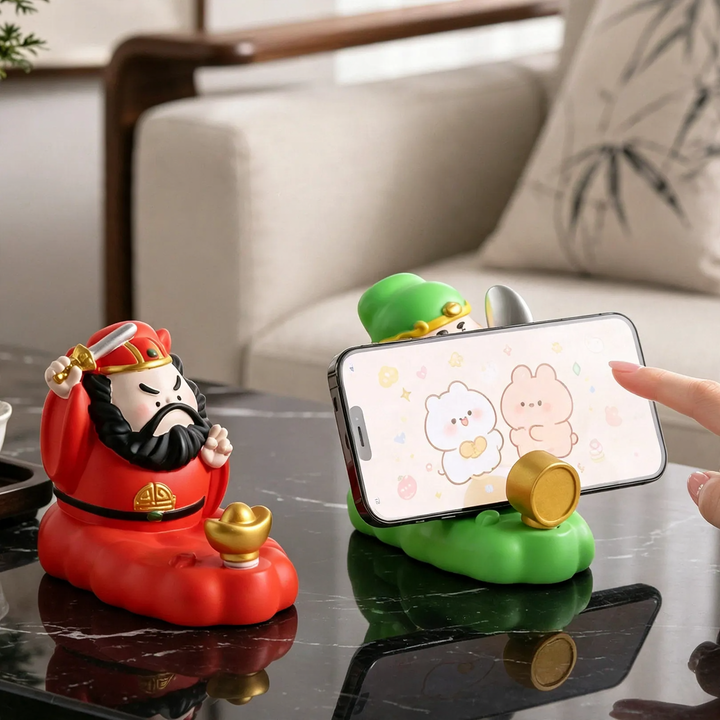 Zhong Kui Handy-Ständer, chinesisches Kulturdesign