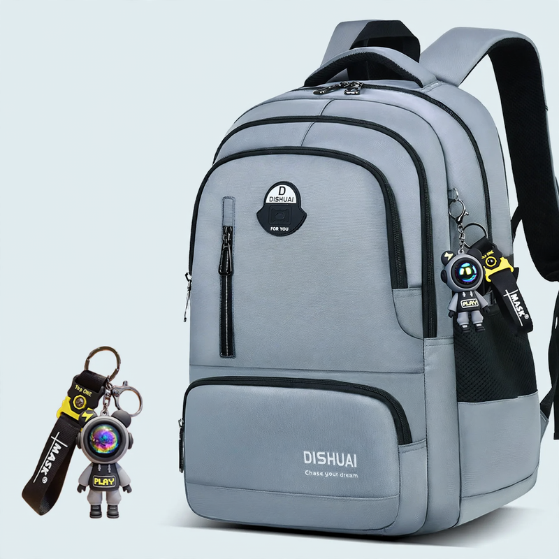 Schulrucksack mit Rolltop-Verschluss, groß