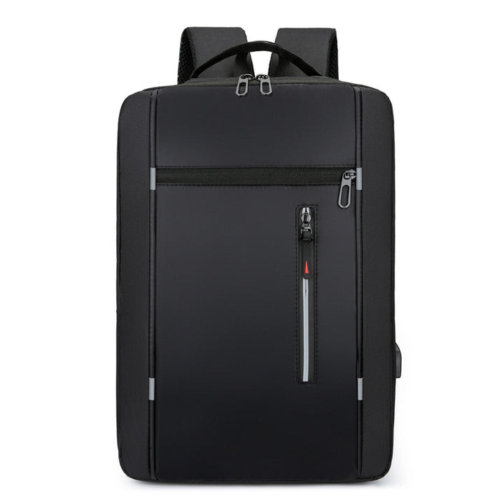 Geschäftsrucksack mit USB, 20–35 L, Oxfordstoff