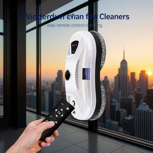 Fensterputzroboter mit Sprühfunktion