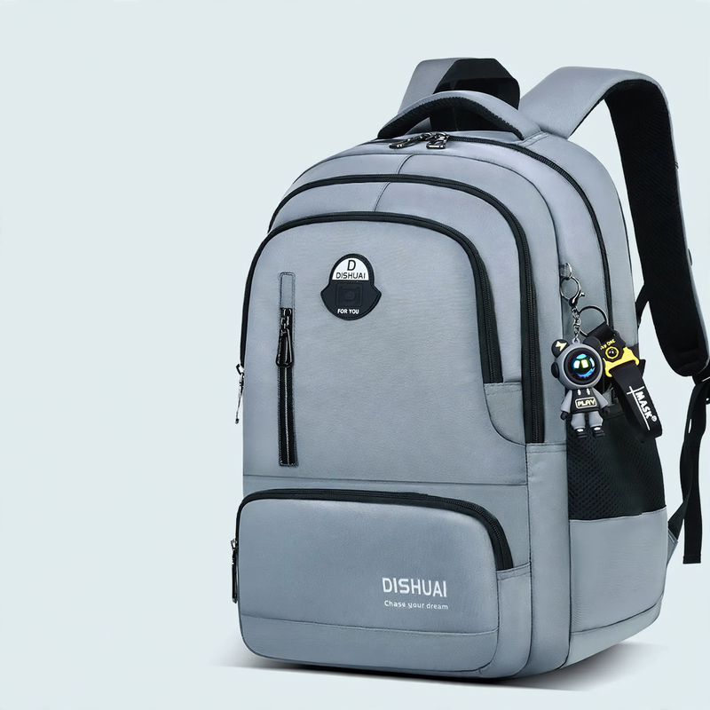 Schulrucksack mit Rolltop-Verschluss, groß