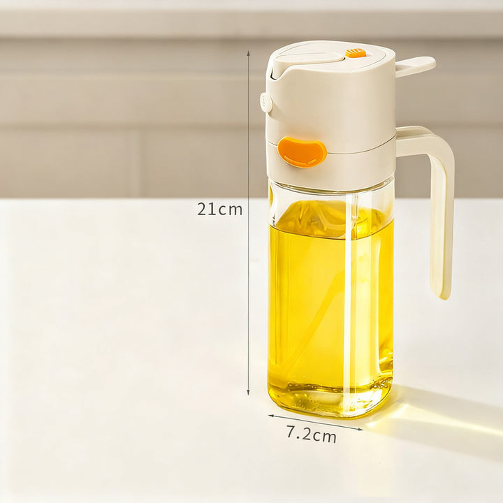 Ölsprüher und Ölkanne, 2-in-1, 530 ml