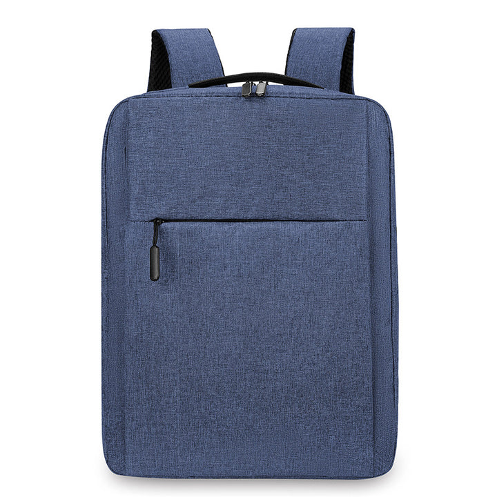 Erweiterbare Canvas-Rucksack mit USB, bis 20 L, 16 Zoll
