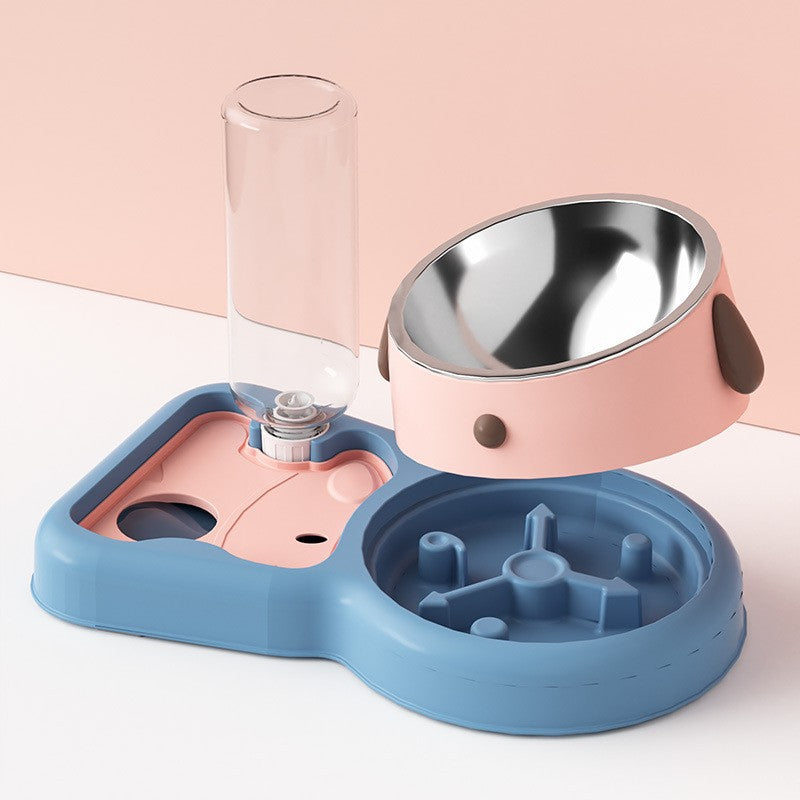 Doppelnapf für Hunde und Katzen, 330–500 ml