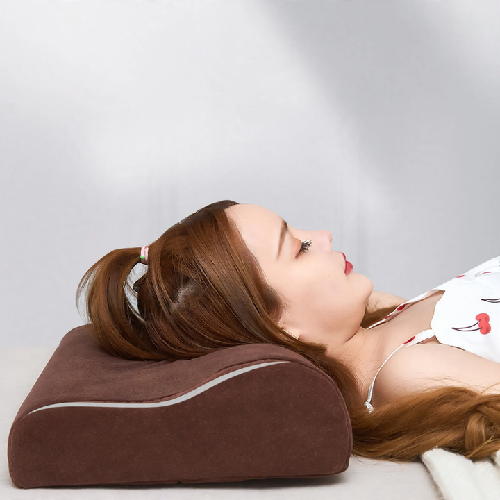 Nackenstützkissen aus Memory-Foam, Wellenform