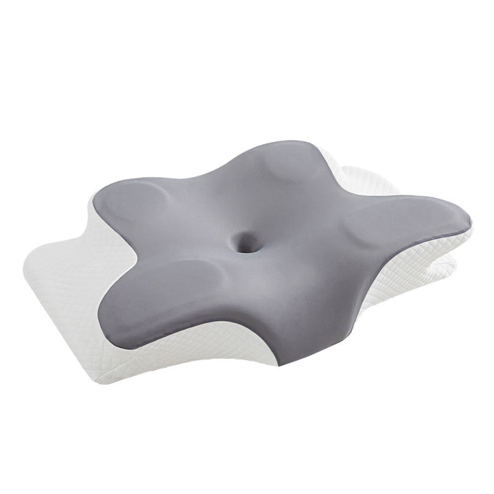 Nackenstützkissen aus Gedächtnisschaum, Schmetterlingsform