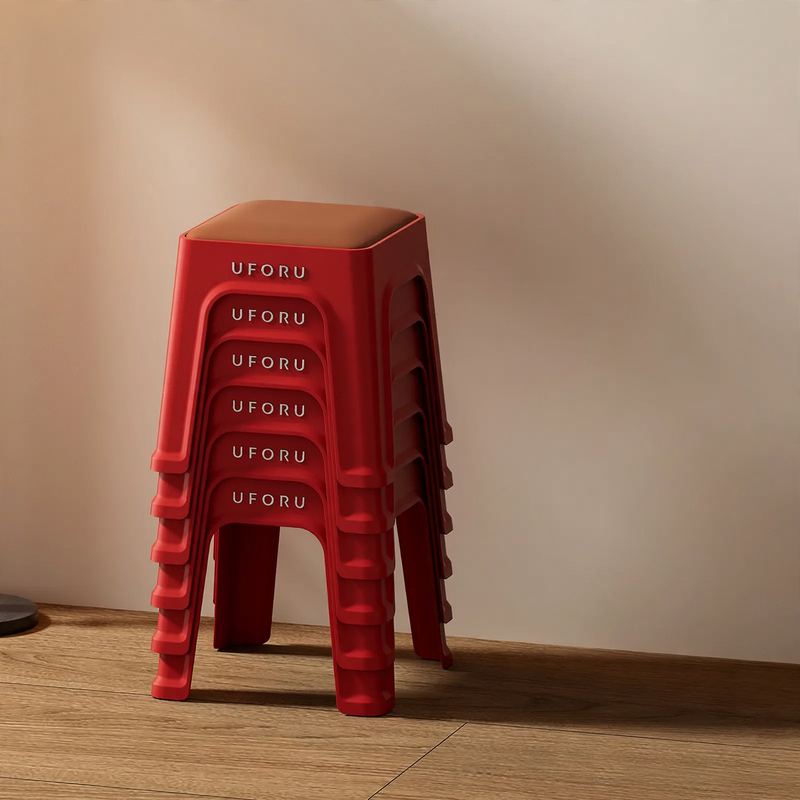 Kunststoffhocker stapelbar, Modell DA1408