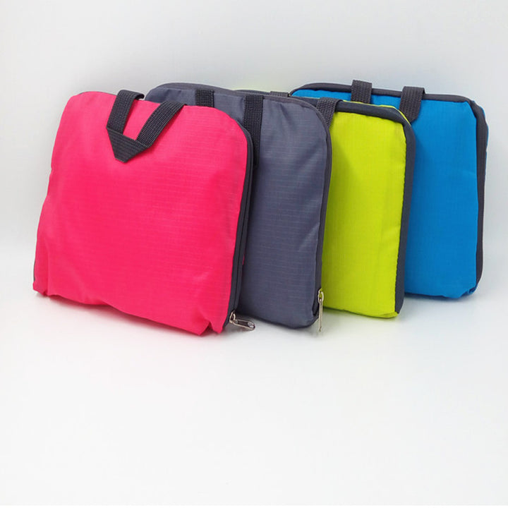 Faltbarer Reiserucksack aus Polyester, 20-35 L