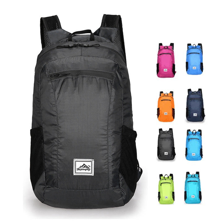 Faltbarer Reiserucksack, ultraleicht, bis 20 L