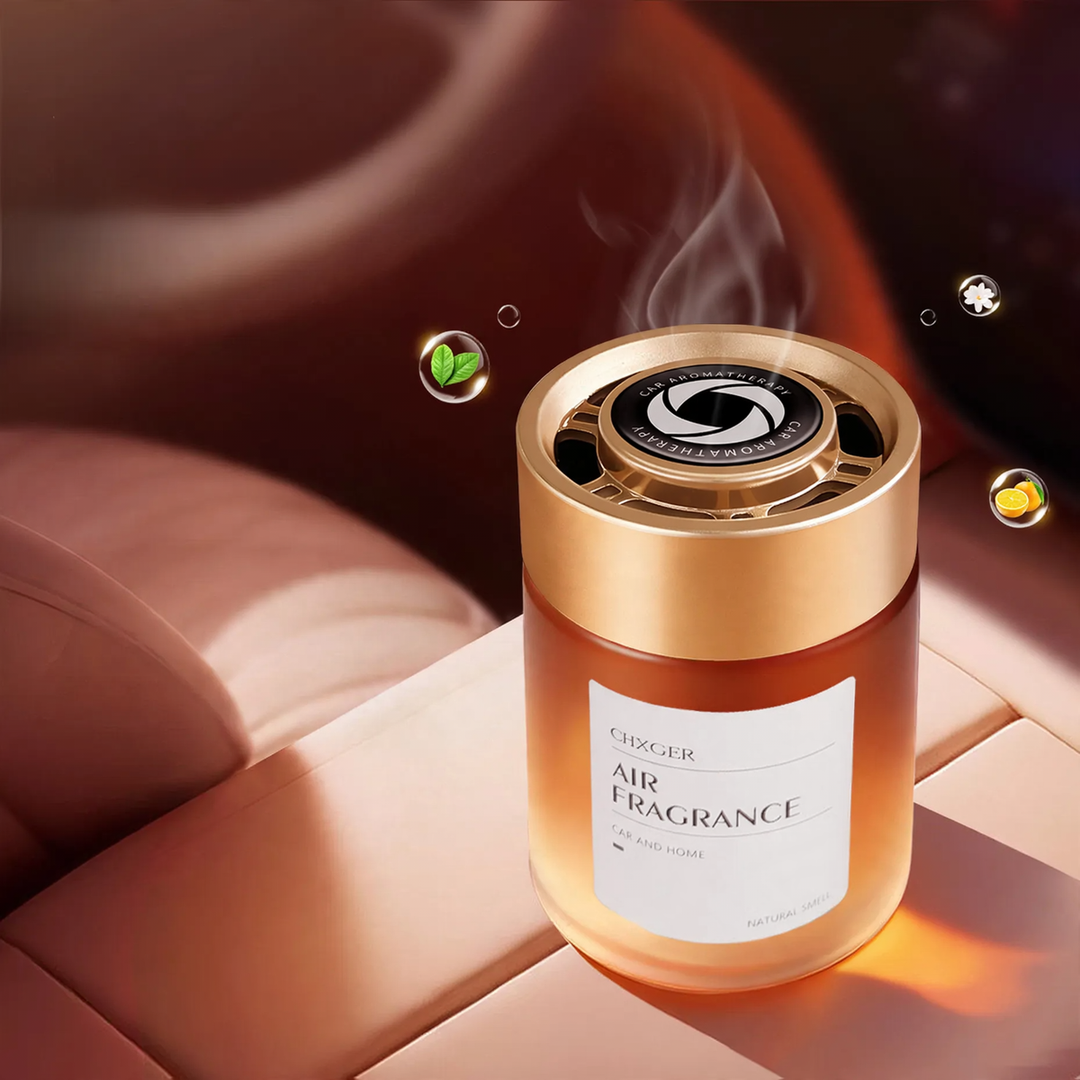 Autofreshener aus Glas mit Duftöl