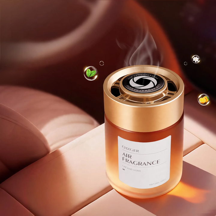 Autofreshener aus Glas mit Duftöl