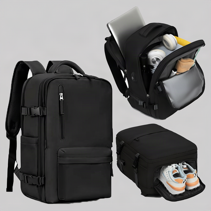 Wasserdichter Reiserucksack, 20–35 L, für Laptops