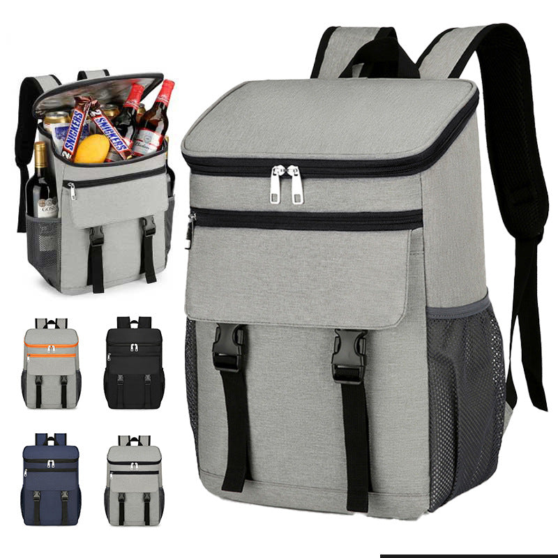 Kühlrucksack, 20–35 L, Polyester, isoliert, tragbar