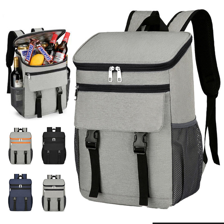 Kühlrucksack, 20–35 L, Polyester, isoliert, tragbar