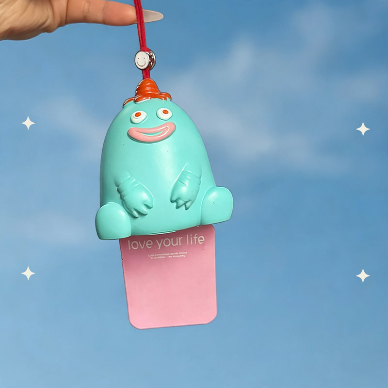 Duftanhänger für Rückspiegel mit Monstermotiv