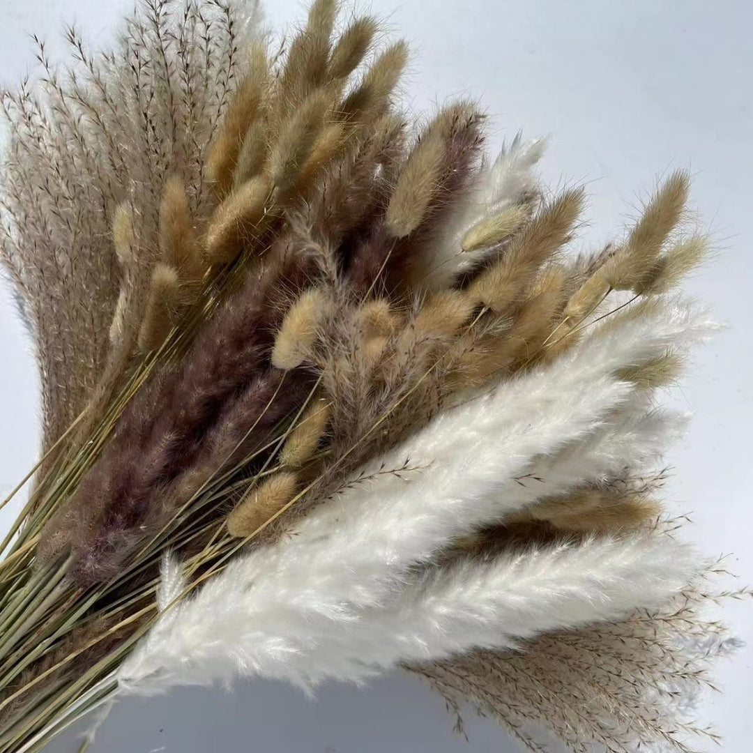 Trockenblumenbund, Pampas und Naturmaterialien