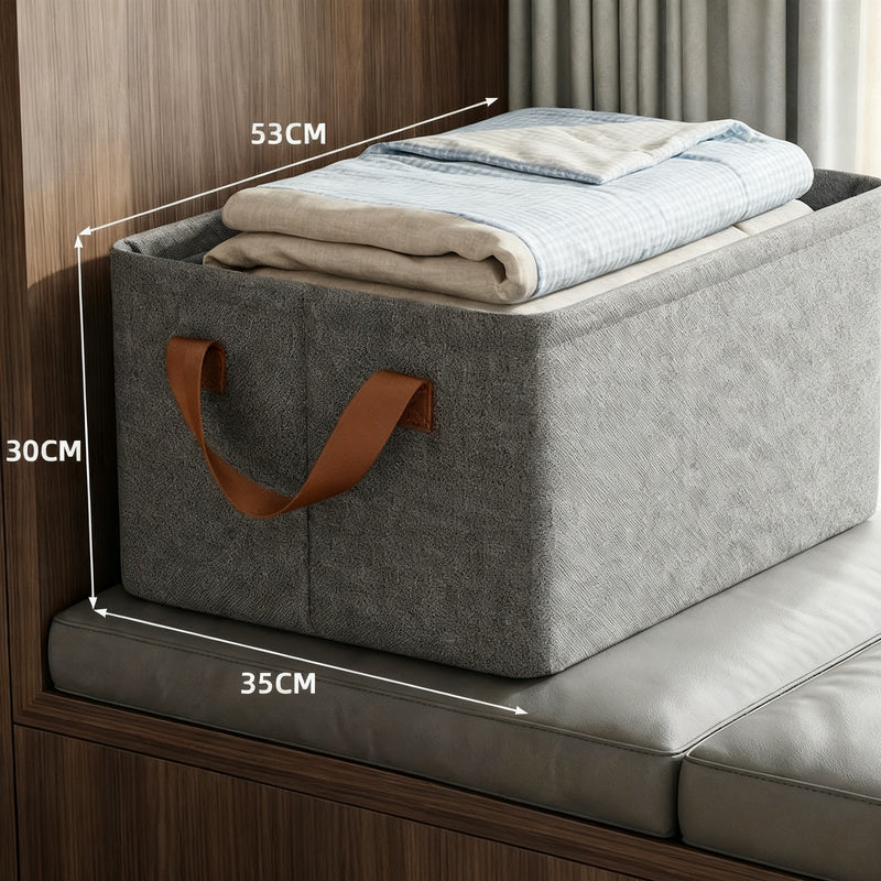 Stoff-Aufbewahrungsbox für Kleidung, faltbar