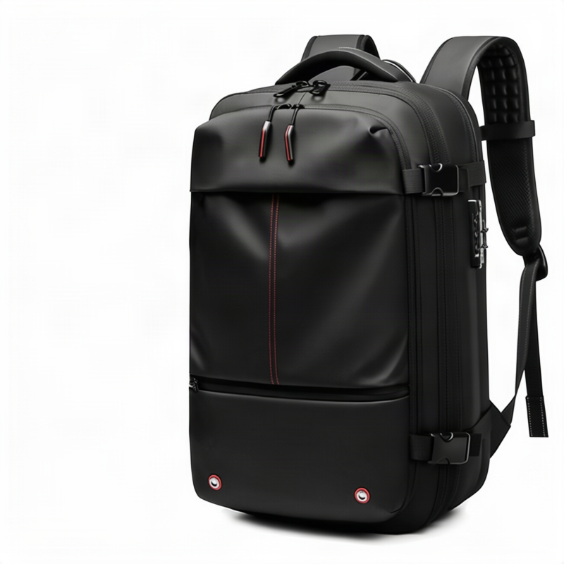 Geschäftsrucksack, 56–75 L, Oxfordstoff, wasserdicht