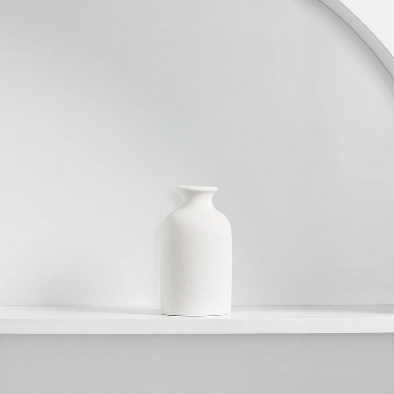 Keramik-Vase Flower, modern