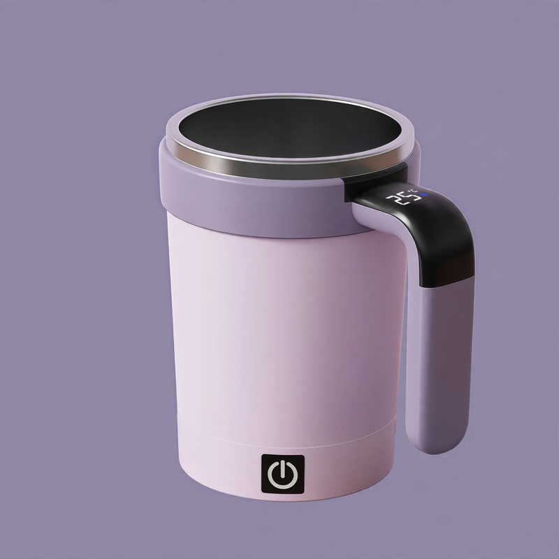 Elektrische Rührtasse mit Temperaturanzeige, 380 ml