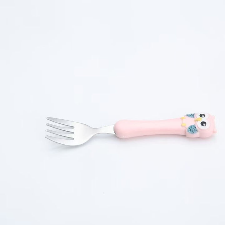 Kindergeschirr-Set aus Edelstahl, tragbar