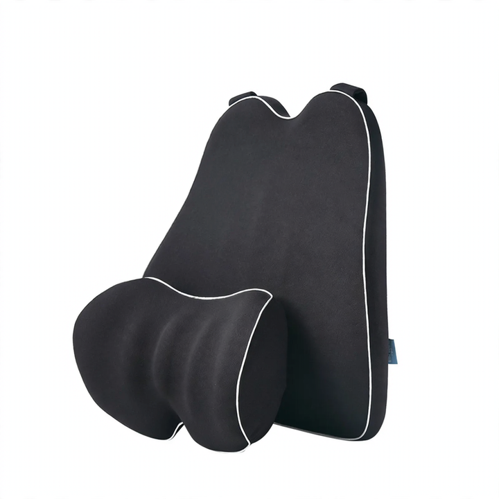 Auto-Nackenkissen und Lendenwirbelstütze, Memory-Foam
