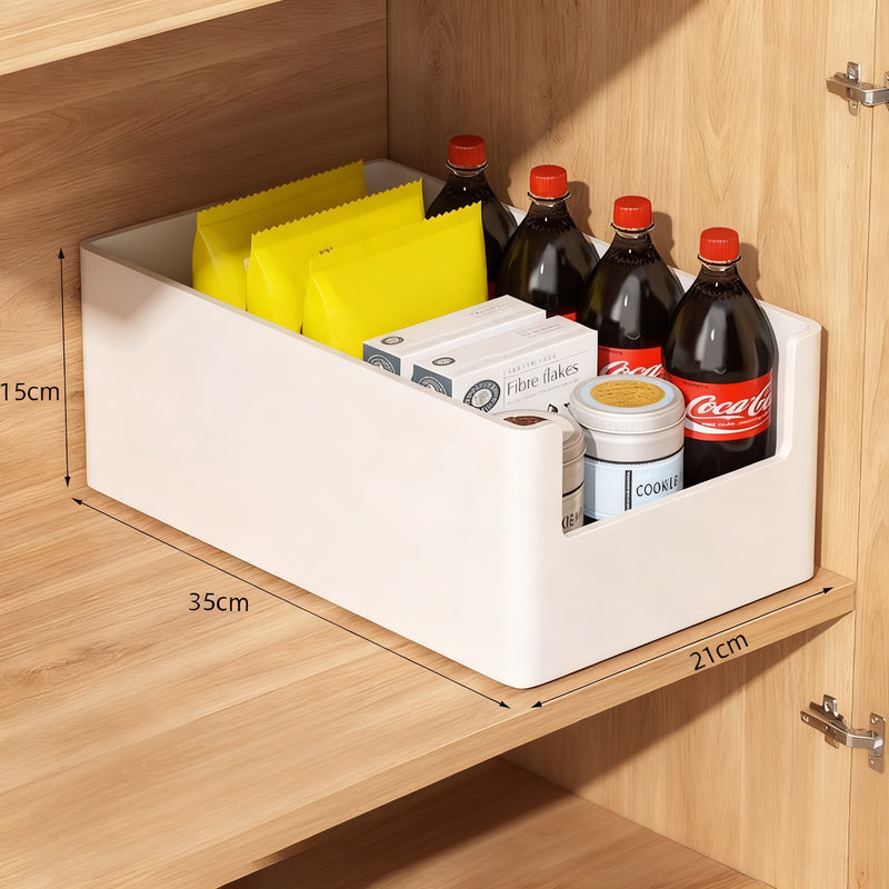 Kunststoff-Aufbewahrungsbox für Küche und Schrank