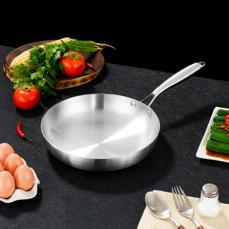 Bratpfanne, Titan-Aluminium, antihaftbeschichtet
