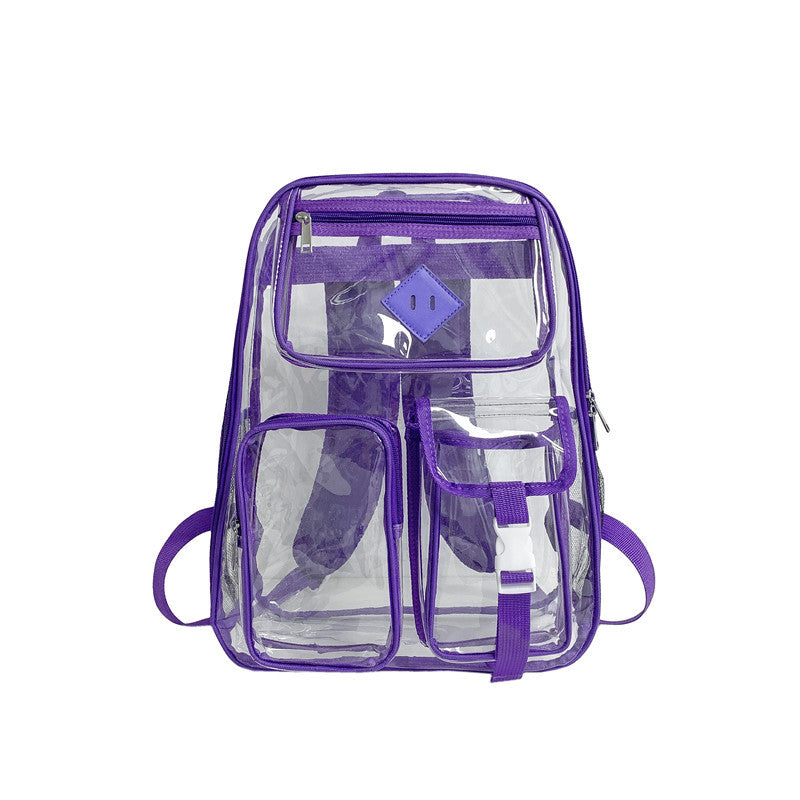 Transparenter PVC-Rucksack, wasserfest