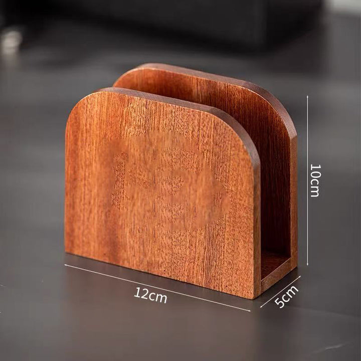 Papierrollenhalter aus Holz, mehrere Formen