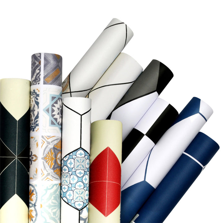 PVC-Bodenaufkleber, selbstklebend