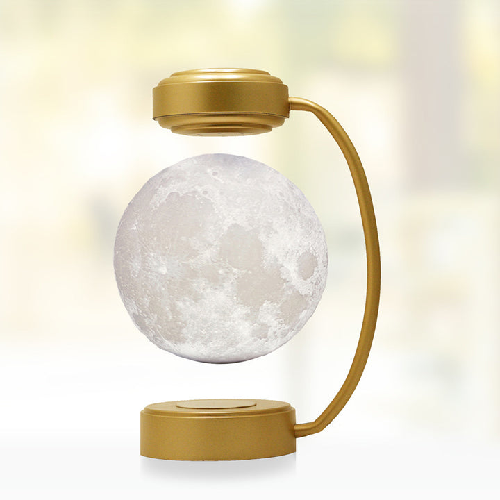 Magnetische Schwebeleuchte mit Monddesign