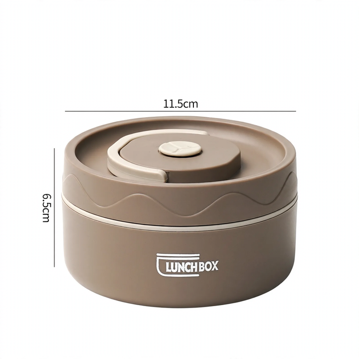 Edelstahl-Lunchbox, mehrschichtig, 501–800 ml