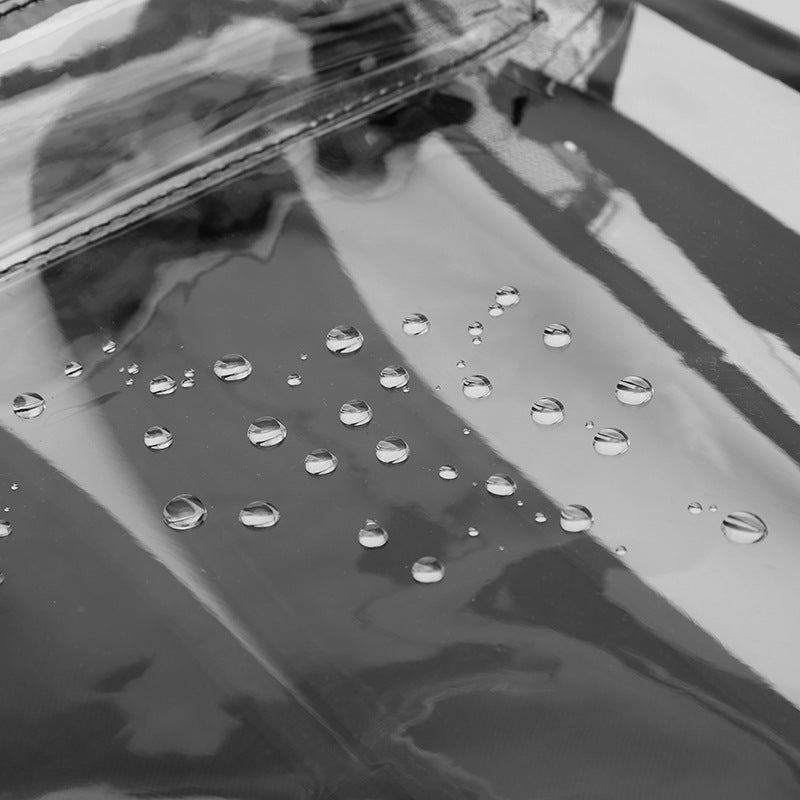 Transparenter PVC-Rucksack, wasserdicht