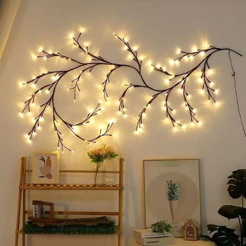 LED-Dekoleuchte mit Kirschblüten-Design