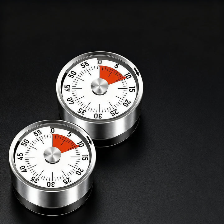 Mechanischer Küchentimer mit Magnethalter