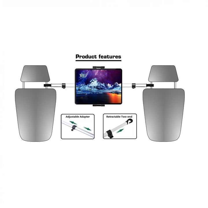 Tablet-Halter für Autositz, verstellbar