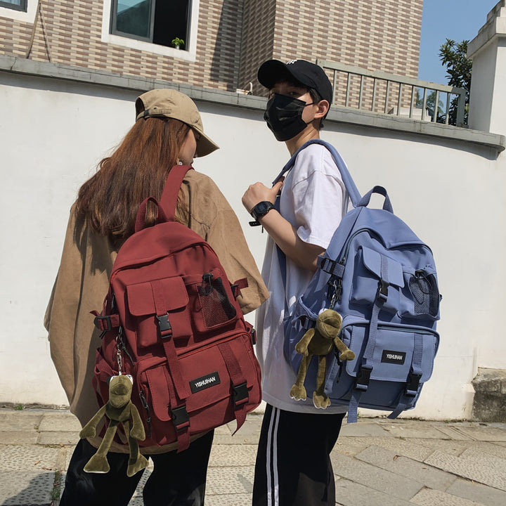 Nylon-Rucksack, atmungsaktiv und wasserfest