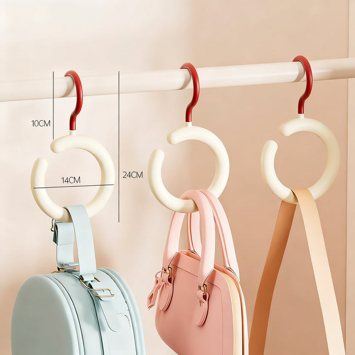 Kunststoff-Ringhalter für Hüte und Taschen