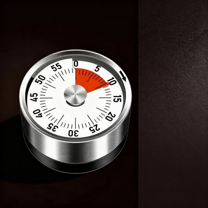Mechanischer Küchentimer mit Magnethalter