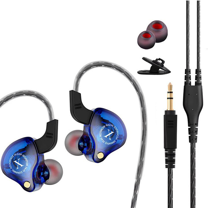In-Ear-Kopfhörer mit Silikon-Ohrpassstücken, 3,5-mm-Klinke