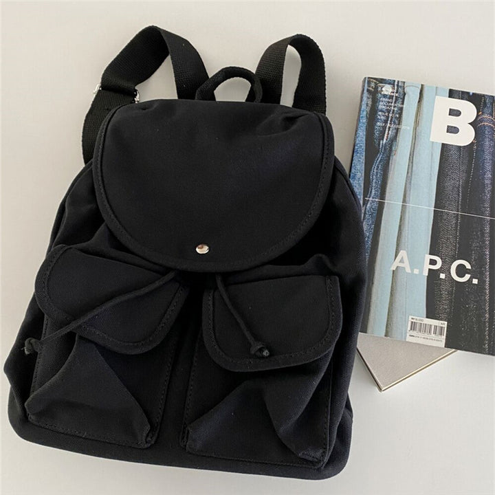 Rucksack Leinen, verschleißfest, Kordelzug