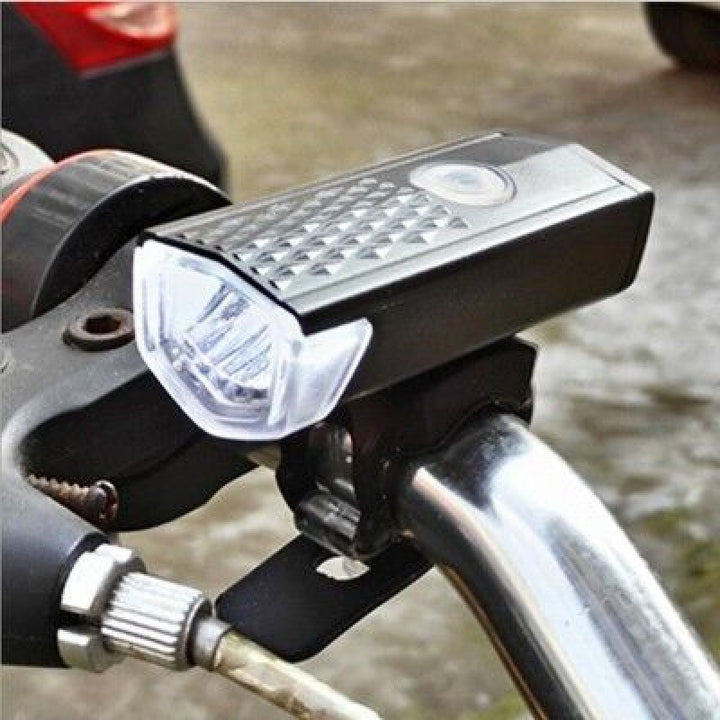 USB-Fahrradlampe mit LED-Beleuchtung