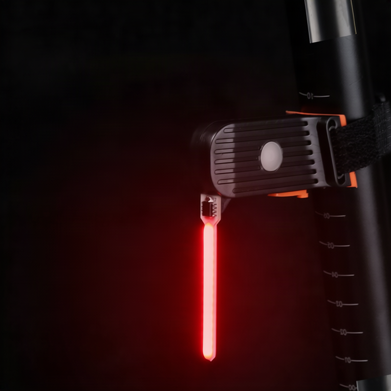 Fahrrad-Rücklicht mit Fließlicht-Effekt, USB-C