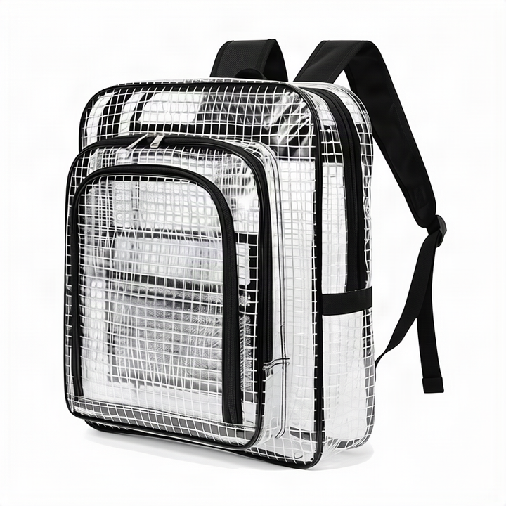 Antistatischer PVC-Rucksack, transparent