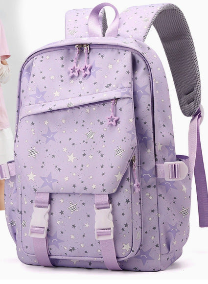 Großer Rucksack aus Polyester, atmungsaktiv