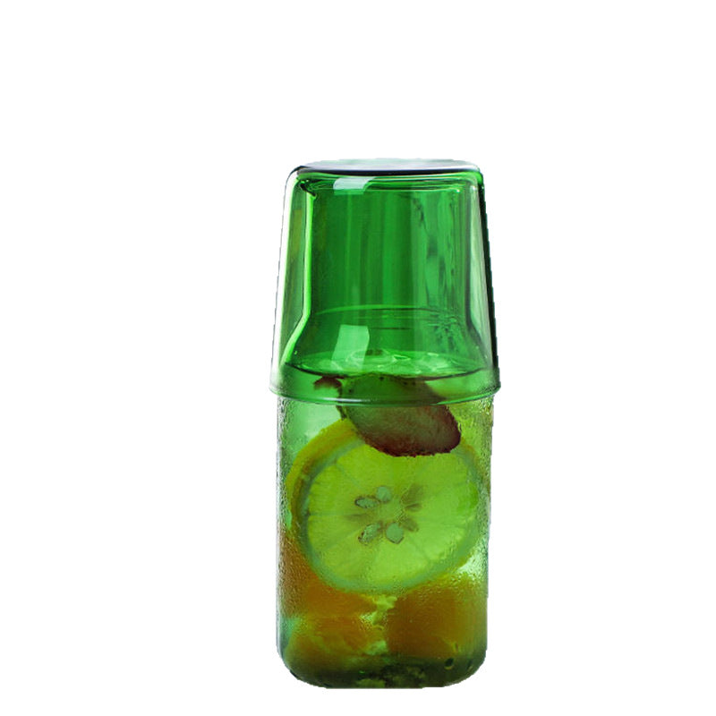 Glaskanne mit Glas, hitzebeständig