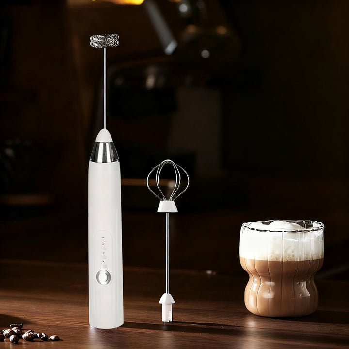 Elektrischer Milchaufschäumer, USB-C, mehrere Funktionen