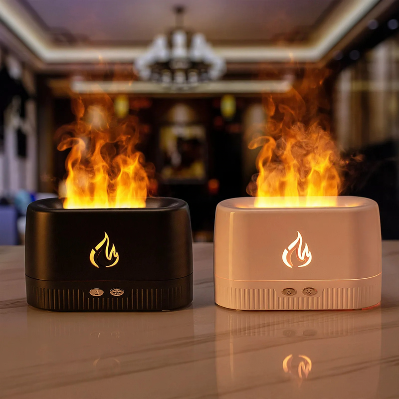 Kompakter Flammen-Aromadiffuser mit USB