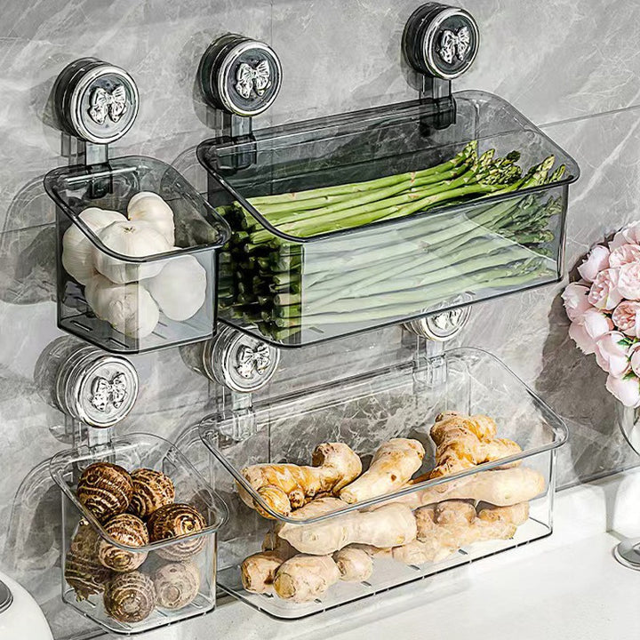 Saugnapf-Wandbox mit Ablauf, Modell YM.6933-59063